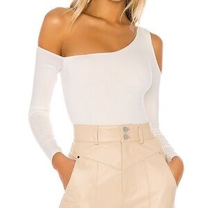 Lovers and Friends Paula Bodysuit in Ivory
